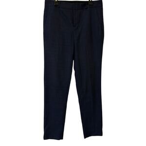 Banana Republic Women's Ryan Pants, Black Plaid, Size 2